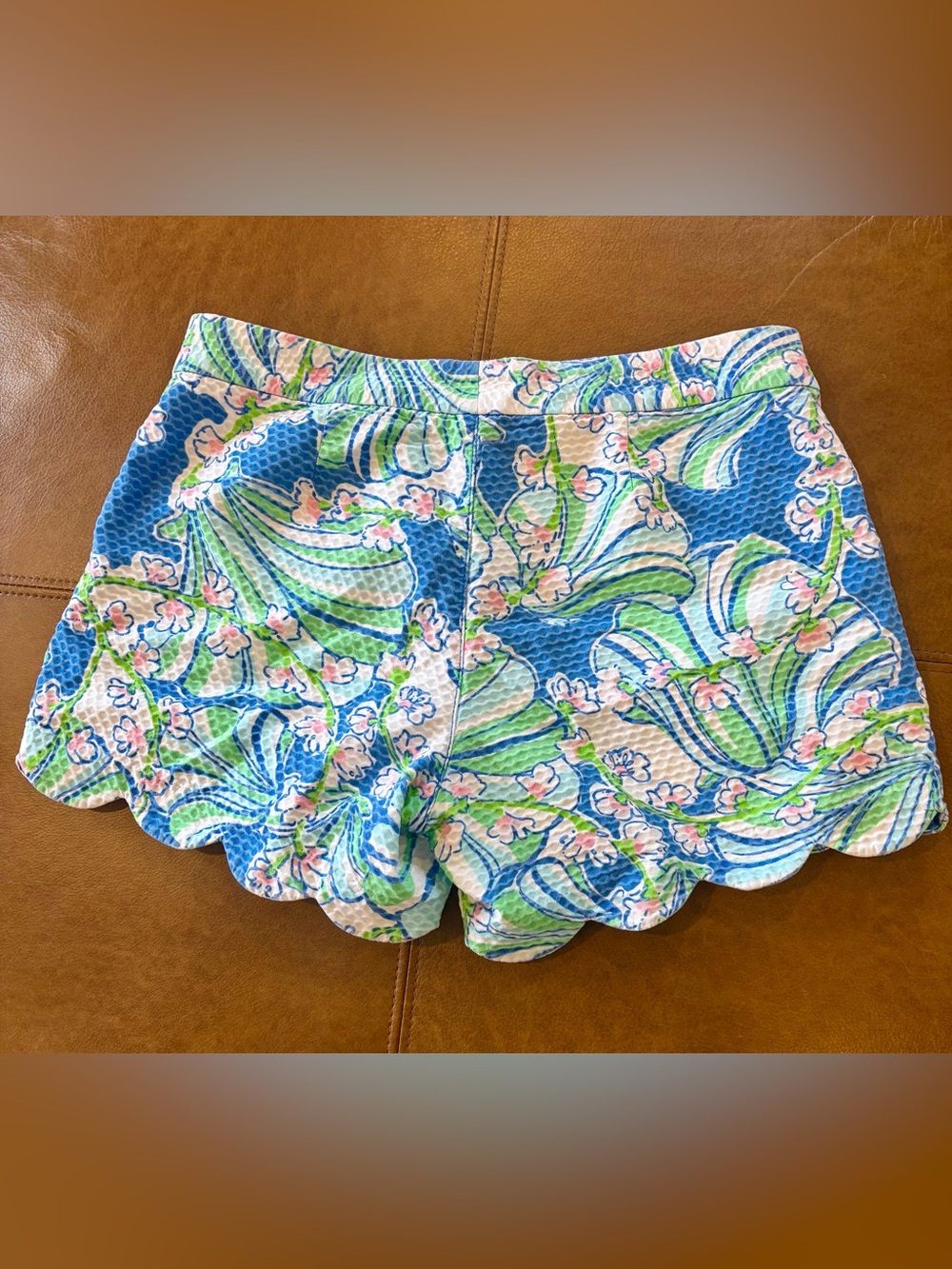 Lilly Pulitzer The Buttercup Shorts In Bay Blue Coasting - Picture 3 of 5